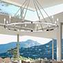 Thumbnail2 of Barclay 48" Wide Polished Nickel 12-Light Chandelier