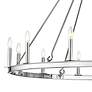 Thumbnail4 of Barclay 48" Wide Polished Nickel 12-Light Chandelier more views