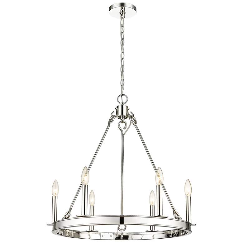 Image 1 Barclay 6 Light Chandelier