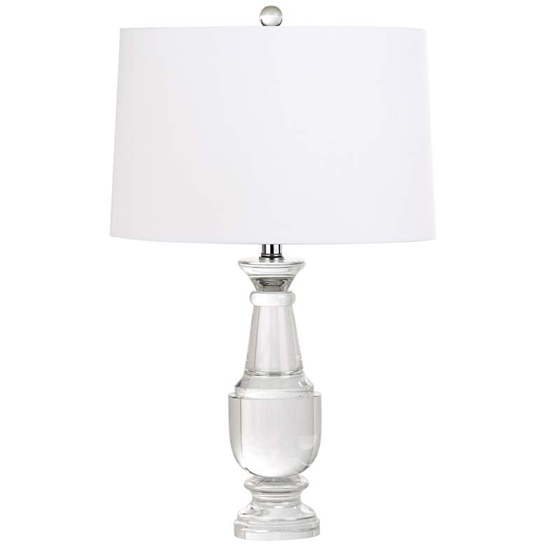 Image 1 Bardi Trophy Solid Crystal Table Lamp