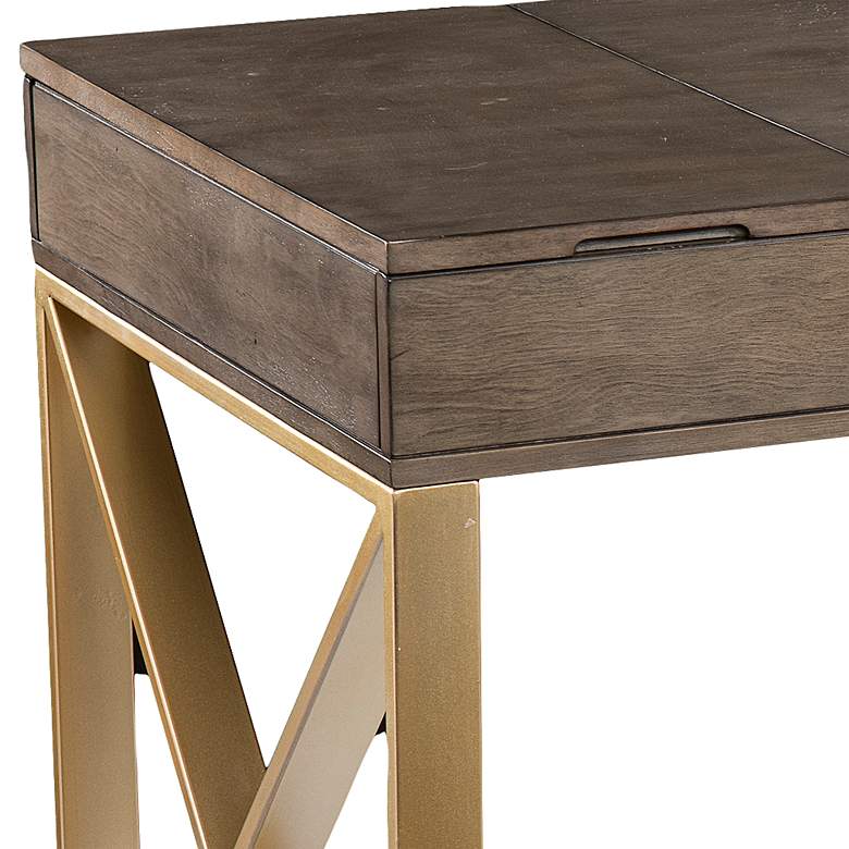 Image 3 Bardmont 45" Wide Natural Wood Writing Desk more views