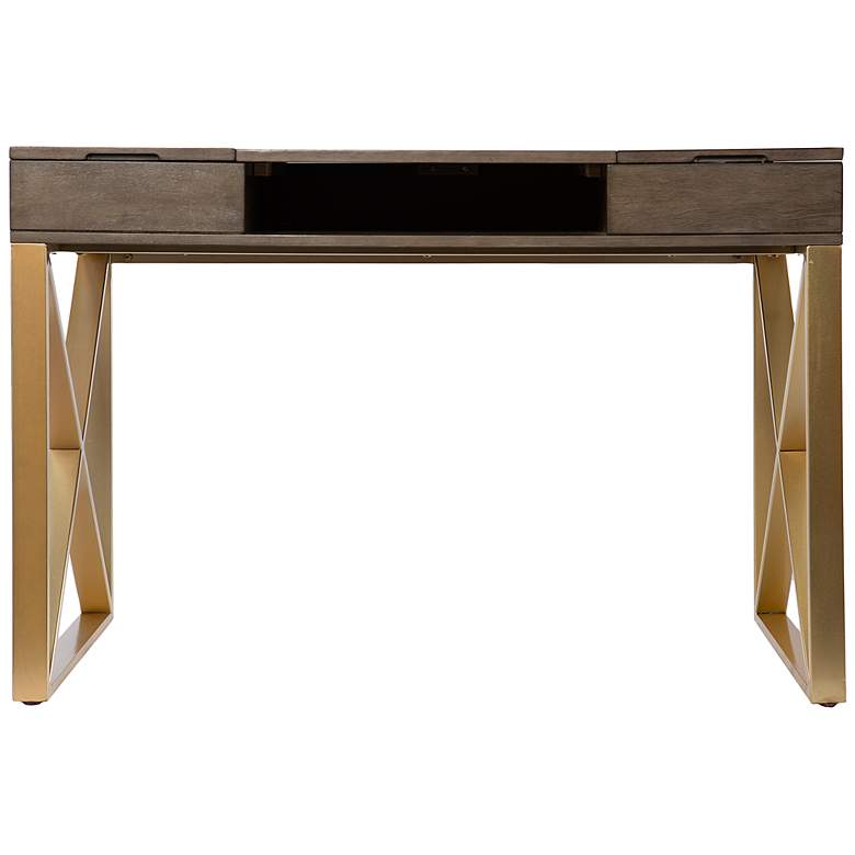 Image 5 Bardmont 45" Wide Natural Wood Writing Desk more views