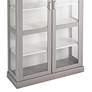 Thumbnail4 of Bardonton 39 1/2" Wide Cool Gray 6-Shelf Curio Cabinet more views