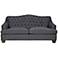 Bardot 77" Wide Charcoal Sofa