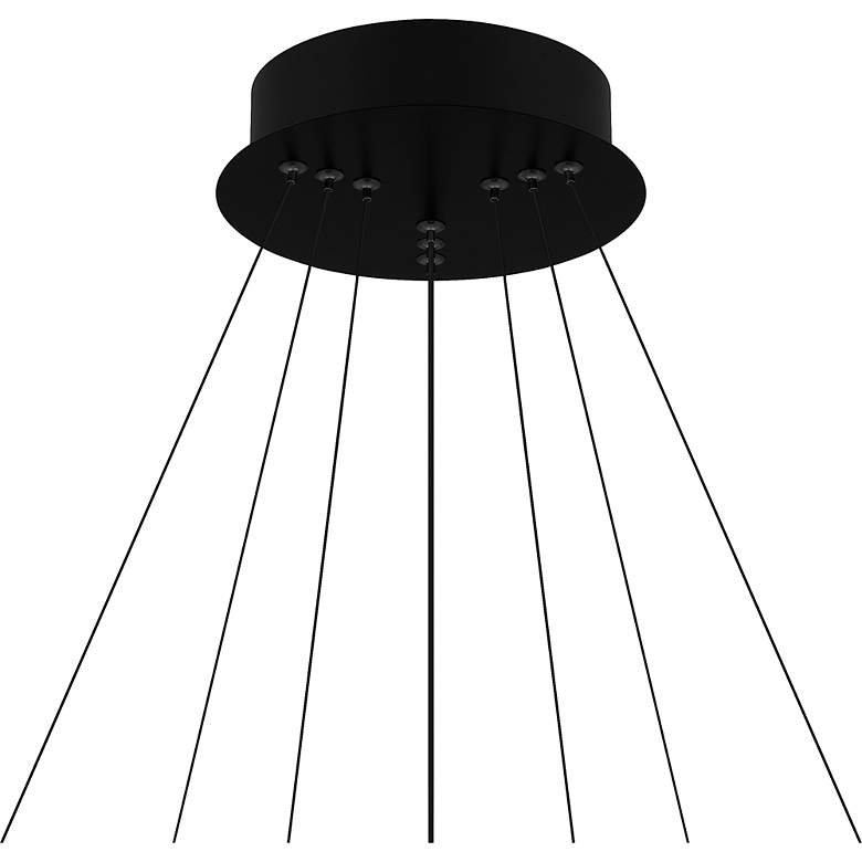 Image 6 Bardot Integrated LED Matte Black Pendant Light more views