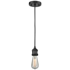 Image1 of Bare Bulb 2" LED Mini Pendant - Matte Black Finish