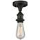 Bare Bulb 4 1/2" Wide Oil-Rubbed Bronze LED Ceiling Light