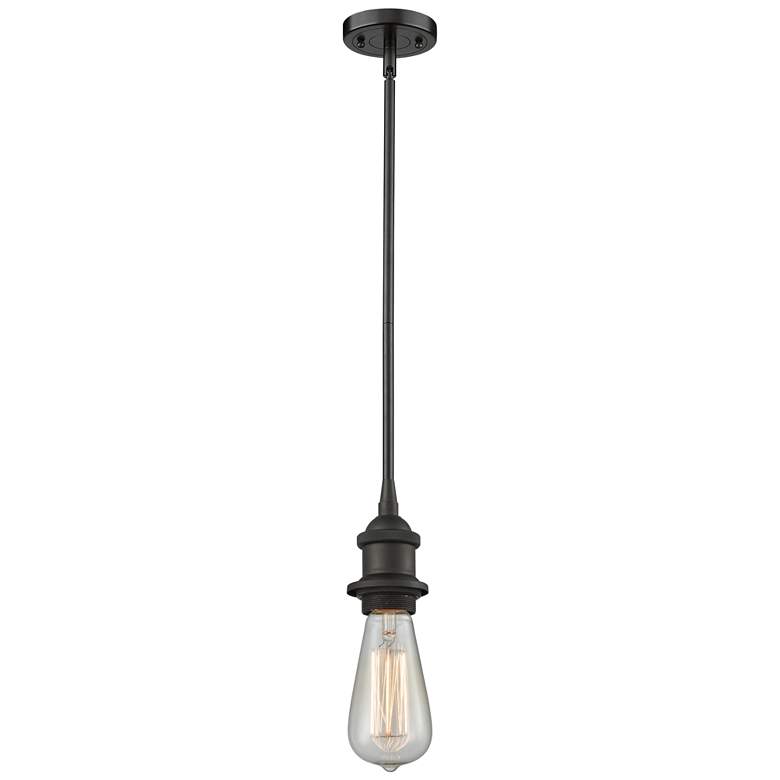 Image 1 Bare Bulb 5" LED Mini Pendant - Oil Rubbed Bronze Finish