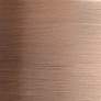 3_Bare Bulb 6 1/2" High Antique Copper Wall Sconce more views