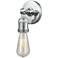 Bare Bulb - ADA Compliant 5" LED Sconce - Chrome Finish