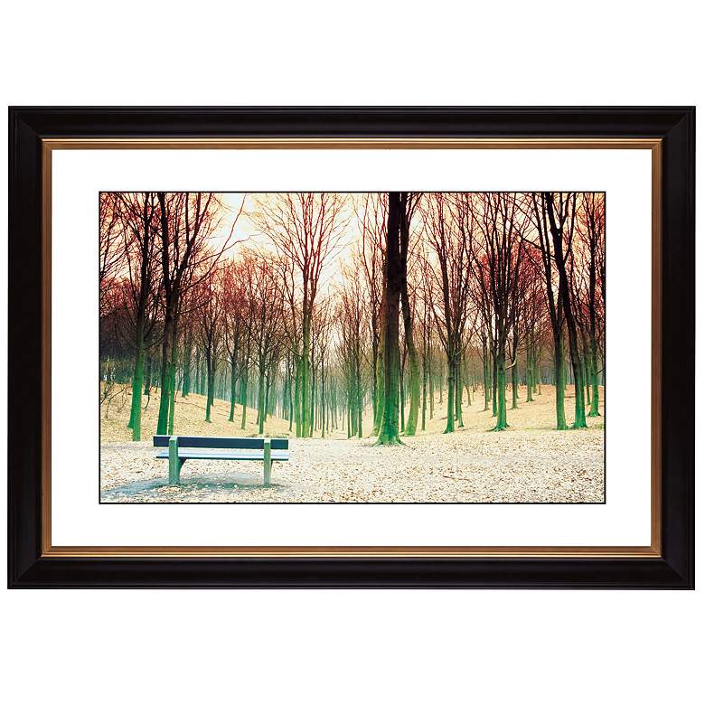 Image 1 Bare Trees Giclee 41 3/8 inch Wide Wall Art