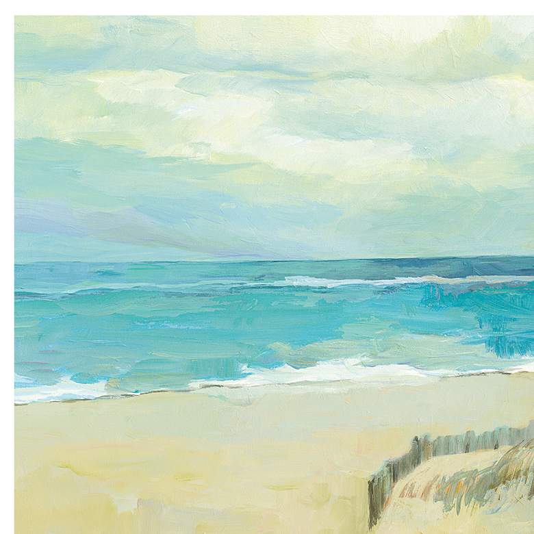 Image 2 Barefoot Beach 40" High All-Weather Outdoor Canvas Wall Art more views