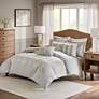 Barely There Natural 8-Piece Queen Comforter Set