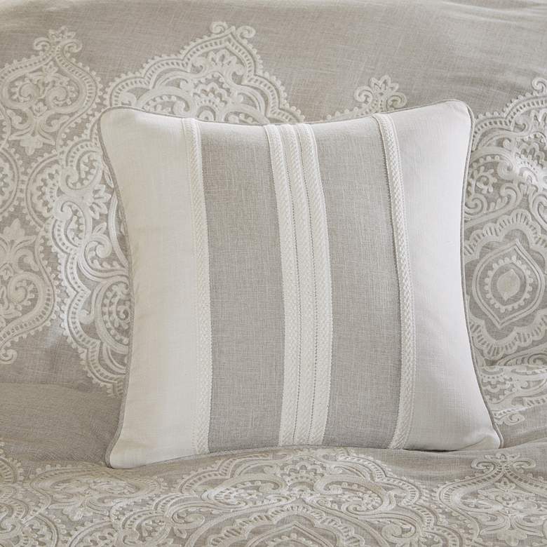 Image 4 Barely There Natural 8-Piece Queen Comforter Set more views