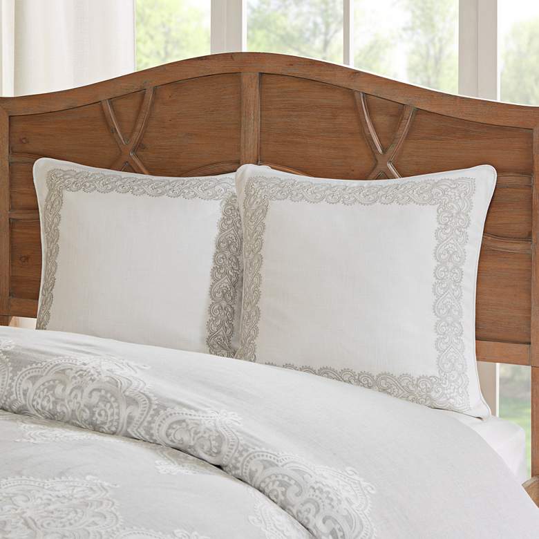 Image 6 Barely There Natural 8-Piece Queen Comforter Set more views