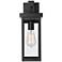 Barkeley 16" High Black Outdoor Wall Light