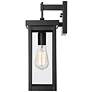 4_Barkeley 16" High Black Outdoor Wall Light more views