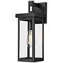 6_Barkeley 16" High Black Outdoor Wall Light more views