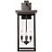 Barkeley 27" High Powder Coated Bronze Outdoor Wall Light
