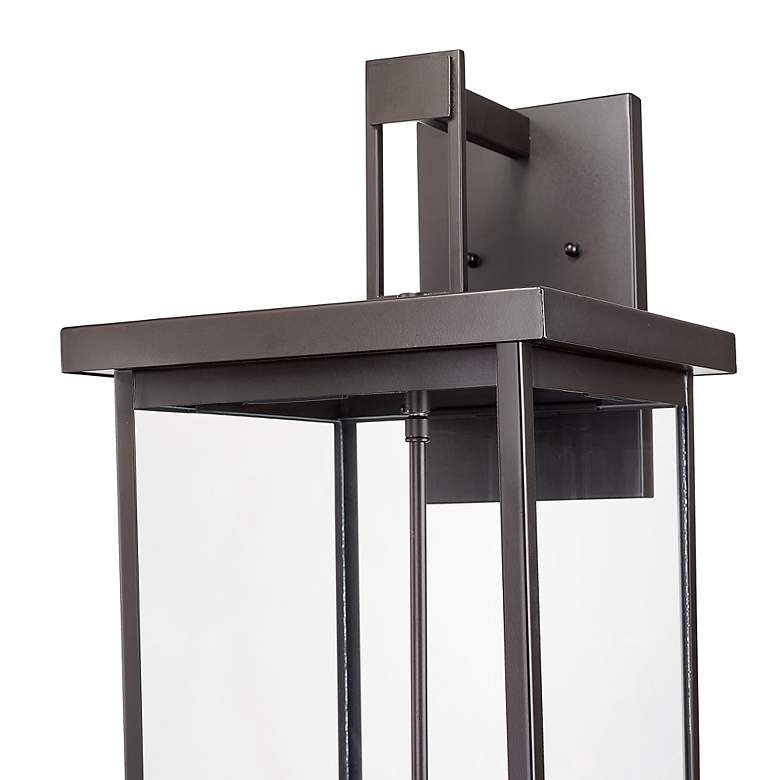 Image 3 Barkeley 27" High Powder Coated Bronze Outdoor Wall Light more views