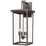 6_Barkeley 27" High Powder Coated Bronze Outdoor Wall Light more views