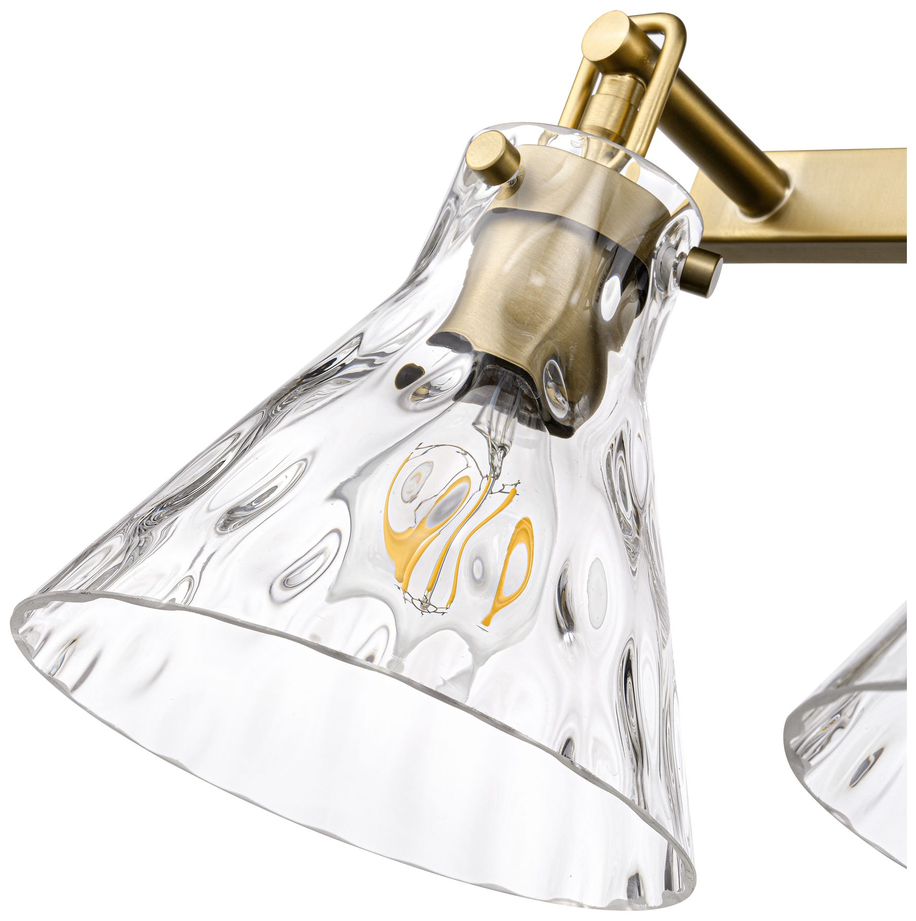 Image 7 Barlon 34.75" Wide 4-Light Vanity in Vintage Brass more views