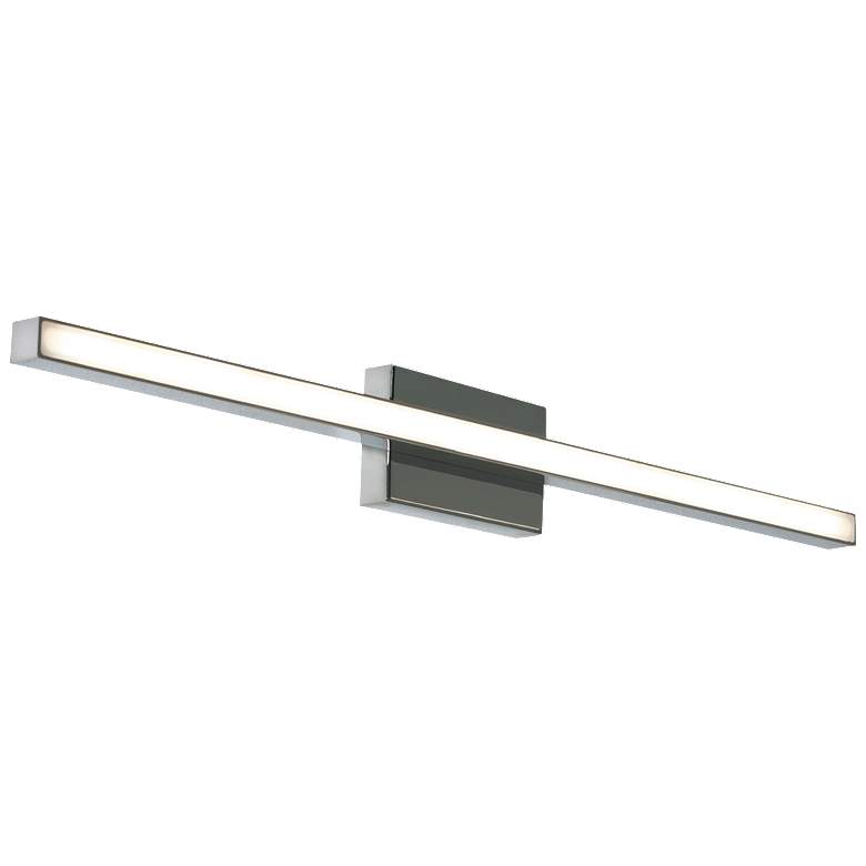 Image 1 Barlow 36" Silver, White LED Bath Light