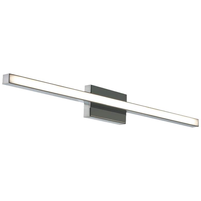 Image 1 Barlow 36 inch Silver, White LED Bath Light