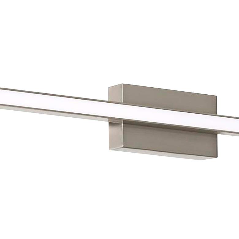 Image 2 Barlow 36" Wide Satin Nickel LED Vanity Bath Light more views