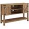 Barn Door 52" Wide 2-Door Tall Farmhouse Media TV Stand