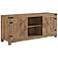 Barn Door 58" Wide 2-Door Farmhouse Media TV Stand