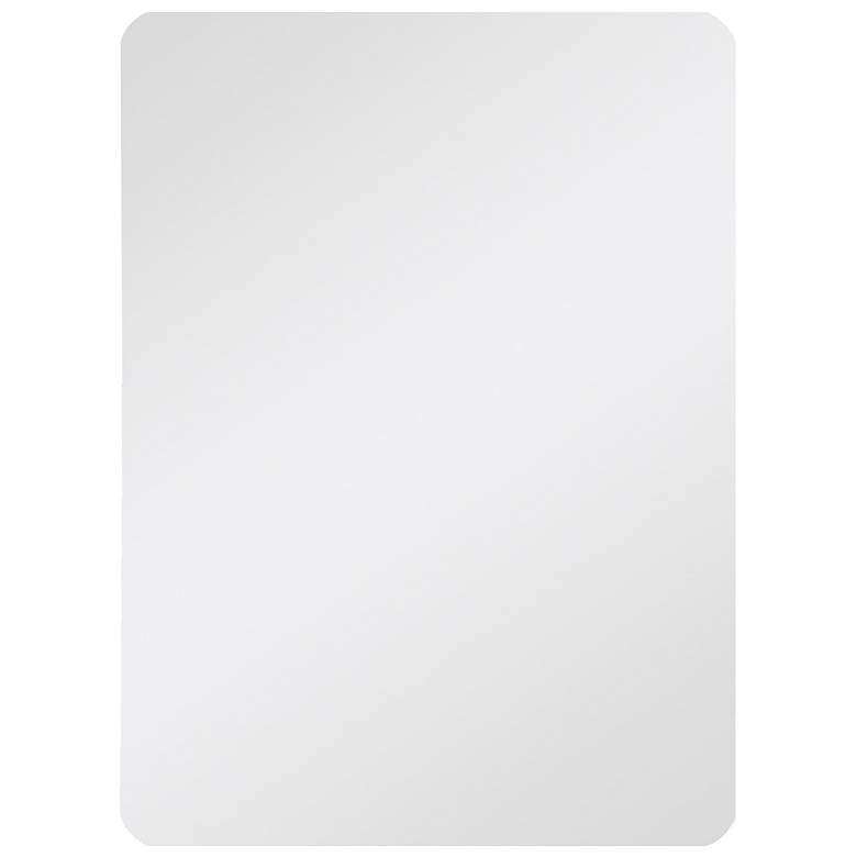 Image 1 Barnard 27 in. H x 19 in. W Rounded Rectangular Frameless Mirror