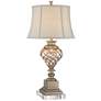 Thumbnail1 of Barnes and Iv Luke 35 1/4" Mercury Glass Lamp with Square Riser