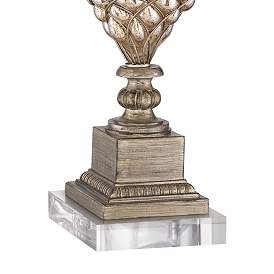 Image5 of Barnes and Iv Luke 35 1/4" Mercury Glass Lamp with Square Riser more views