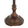 Barnes and Ivy 64 1/2" Italian Bronze 4-Light Traditional Floor Lamp in scene