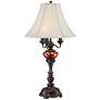 7_Barnes and Ivy Astor 34" High 4-Light Tortoise Shell Glass Table Lamp more views