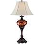 2_Barnes and Ivy Astor 38" Bronze and Tortoise Glass Traditional Lamp