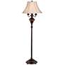 Thumbnail2 of Barnes and Ivy Astor 63" High Bronze Tortoise Shell Font Floor Lamp