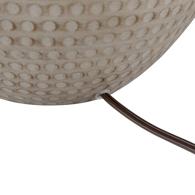 Image 7 Barnes and Ivy Brighton 27 1/4" Hammered Beige Pot Farmhouse Lamp more views
