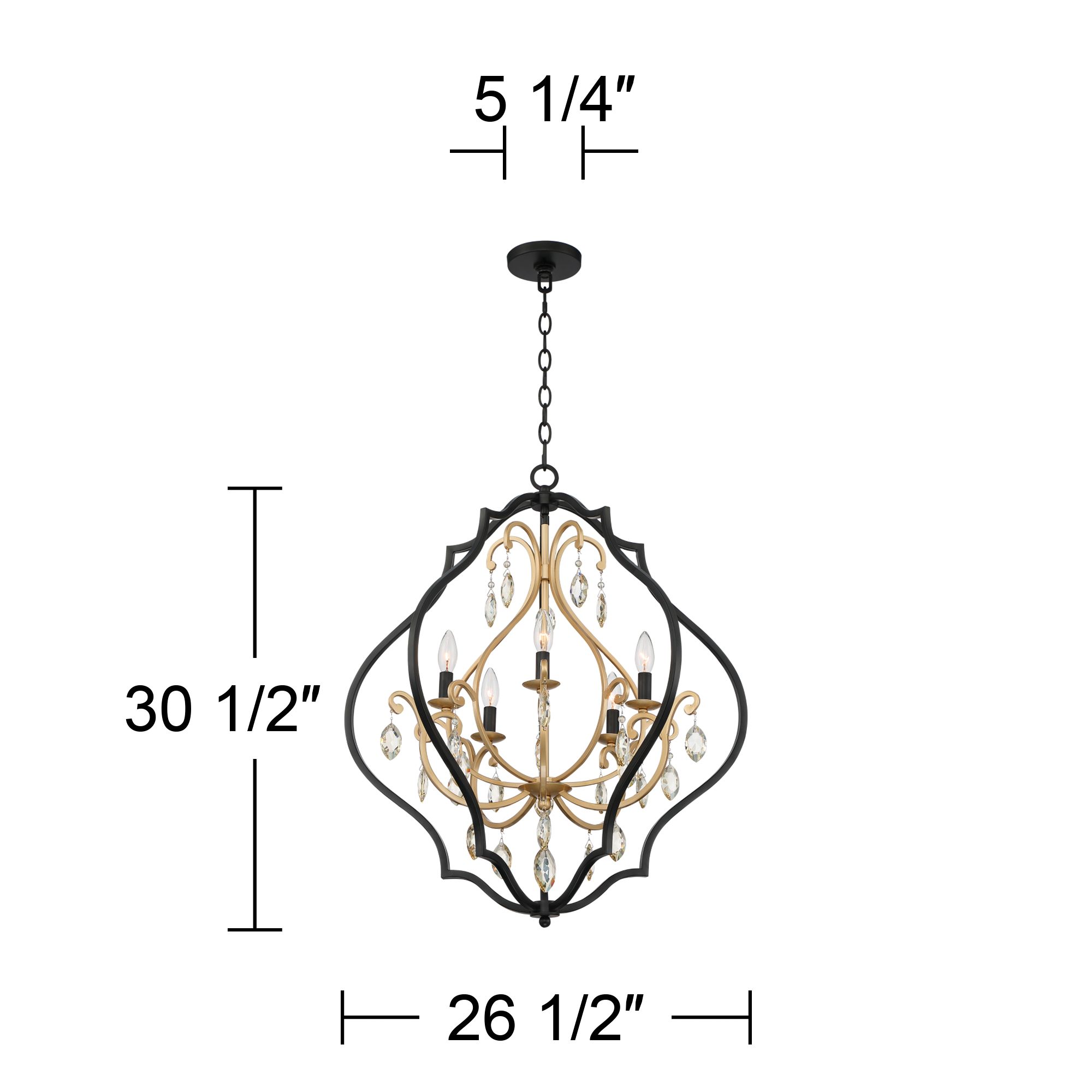 Watch A Video about the Possini Euro Clara Black and Soft Gold 5 Light Chandelier