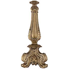 Image5 of Barnes and Ivy Dubois Antique Gold and Crystal Console Table Lamps Set of 2 more views