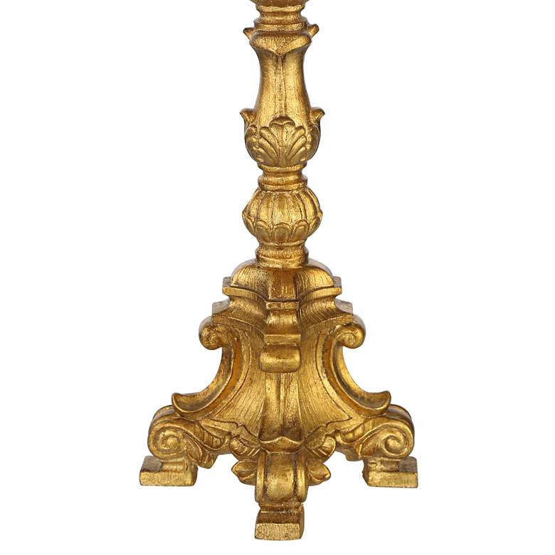Image 6 Barnes and Ivy Duval 34" High Gold and Crystal Candlestick Table Lamp more views