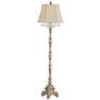 Watch A Video About the Duval French Crystal Candlestick Floor Lamp