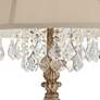Watch A Video About the Duval French Crystal Candlestick Floor Lamp