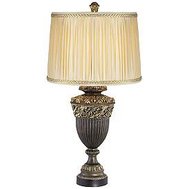Image2 of Barnes and Ivy Florencio 31" Spanish Bronze Traditional Urn Table Lamp
