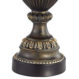 Image4 of Barnes and Ivy Florencio 31" Spanish Bronze Traditional Urn Table Lamp more views