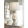 Barnes and Ivy Freida 33 1/2" Mercury Glass Night Light Table Lamp