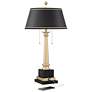 2_Barnes and Ivy Georgetown 28 1/2" Brass Traditional Lamp with USB Port