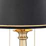 Thumbnail3 of Barnes and Ivy Georgetown 28 1/2" Brass Traditional Lamp with USB Port more views