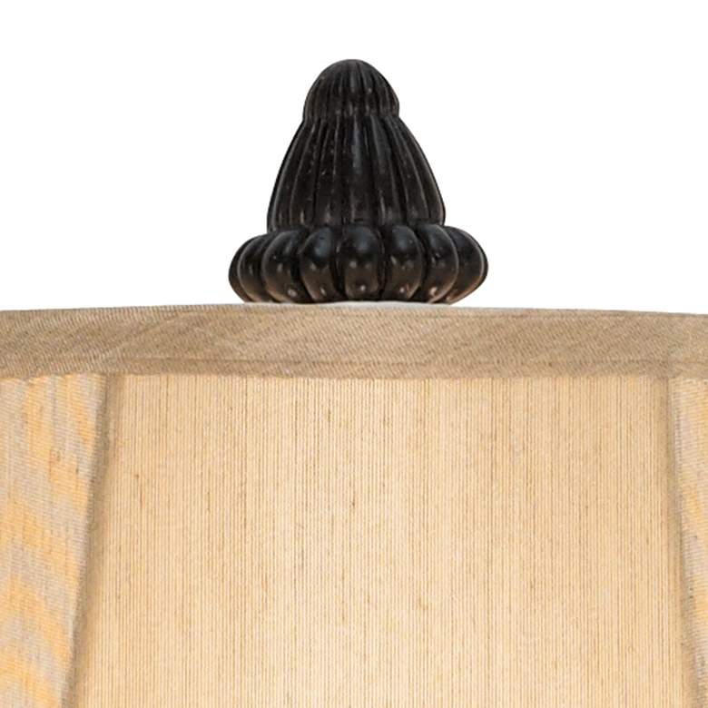Image 4 Barnes and Ivy Hexagon Bronze Swing Arm Plug-In Wall Lamps Set of 2 more views